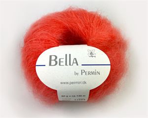 Bella by permin kid mohair - lækker melon